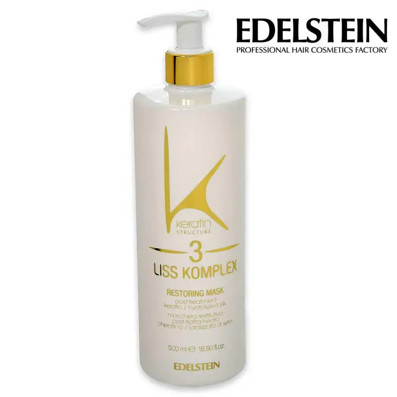 Edelstein Keratin liss komplex maschera restitutiva 500 ml