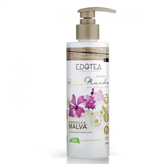 Edotea Sapone Naturale Fluido Camomilla E Malva 300 Ml
