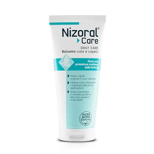 EG Nizoral Care | Balsamo Cute e Capelli | Protezione Continua dalla Forfora | Capelli Morbidi e Setosi