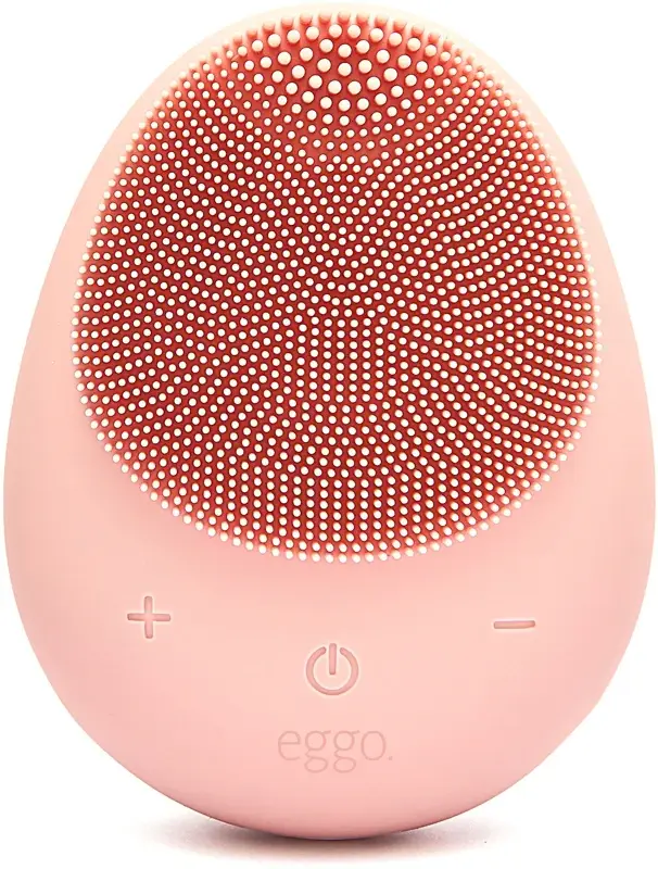 Eggo Sonic Skin Cleanser spazzola sonica per la pulizia del viso per il viso Pink