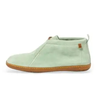 El Naturalista per donna 252901283005_0G3 Stivali in pelle N5290 The Green Traveler, Basso, Stringhe, Casual, Verde