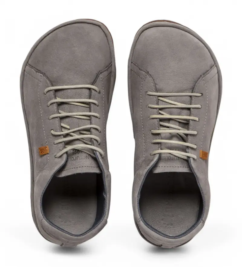 El Naturalista per donna 256711150005_0B0 N5671 Scarpe in pelle blu grigio nudo, Basso, Stringhe, Casual