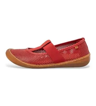 El Naturalista per donna 25787R1L1005_008 Pawikan N5787R Scarpe in pelle rossa, Rosso, Basso, Nessuno, Casual