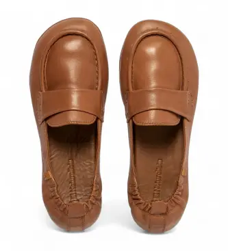 El Naturalista per donna 258221123005_023 N5822 Essence Mary Jane in pelle marrone, Basso, Nessuno, Casual