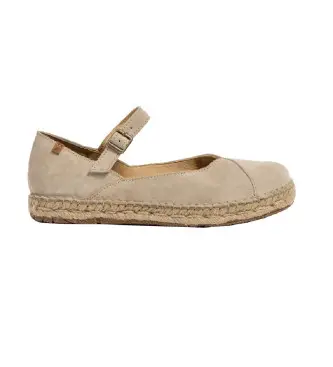 per donna 2N67911ZZ005_020 Ballerine in pelle N679 Campos beige (42), Basso, Fibbia, Casual