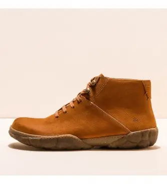 per uomo 250831ND0005_023 Stivaletti in pelle N5083 Pleasant Brown (45), Marrone, Basso, Stringhe, Casual