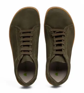 El Naturalista per uomo 25910L122005_0G3 Scarpe in pelle verde N5910L Origin, Basso, Stringhe, Casual