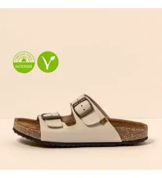 El Naturalista unisex 2NE501619005_020 Ne50 Sandali vegani color sabbia, Beige, Basso, 1 a 3 cm, Nessuno, Casual, Imitazione cuoio