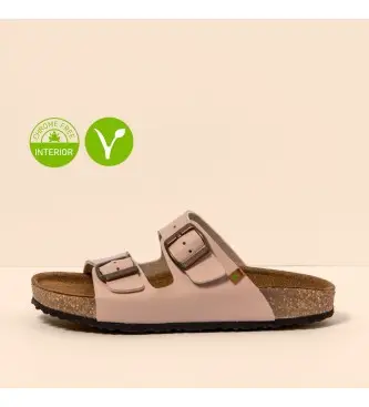 El Naturalista unisex 2NE501YJ0005_020 Ne50 Sandali vegani color carne, Beige, Basso, 1 a 3 cm, Nessuno, Casual, Imitazione cuoio Pelle