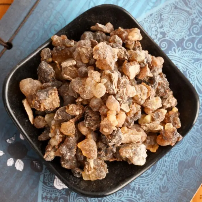 30g/50g/80g/100g Mirra Pura Resina Granulare Incenso Top Resina Aromatica Organica Lacrime Gum Rock Incenso 50g