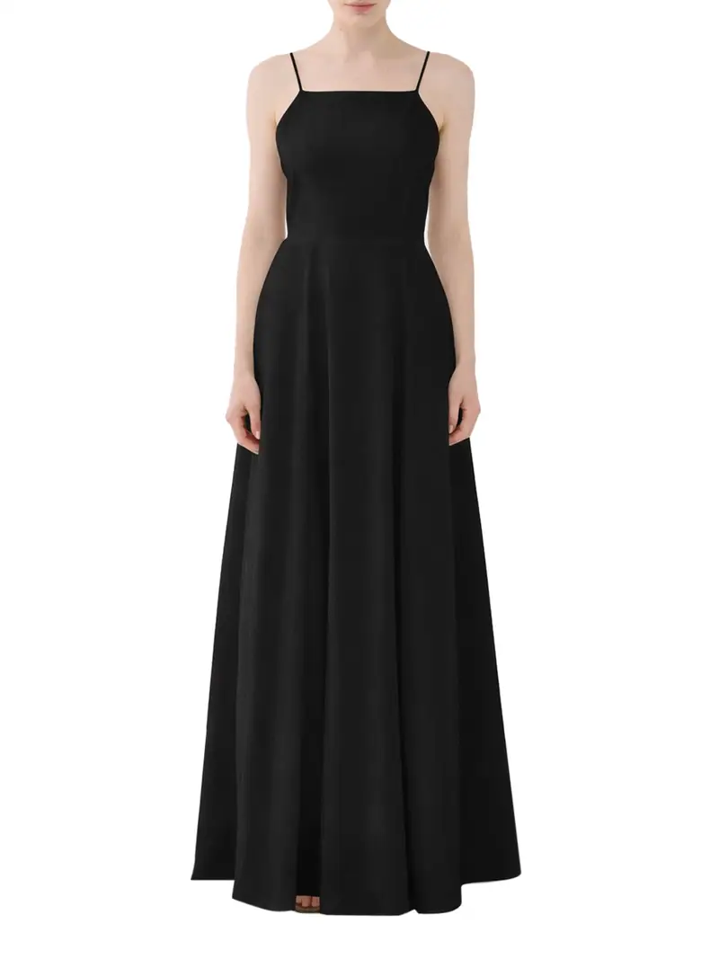 eleh vestito longuette da donna - nero