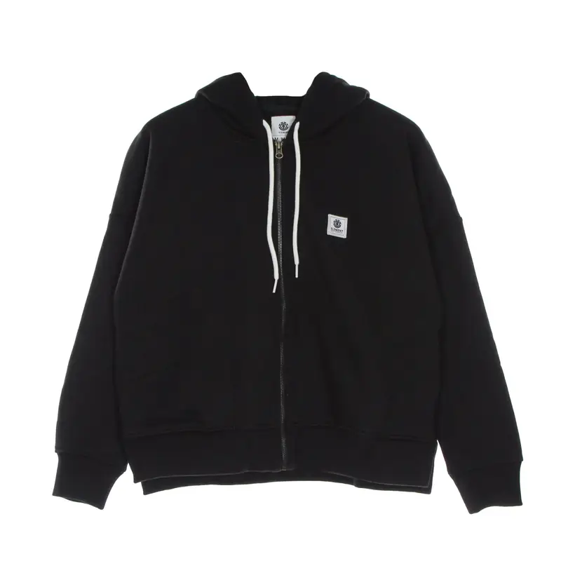 Element Felpa Cappuccio Zip Donna Lyngdall Zip Hoodie Flint Black