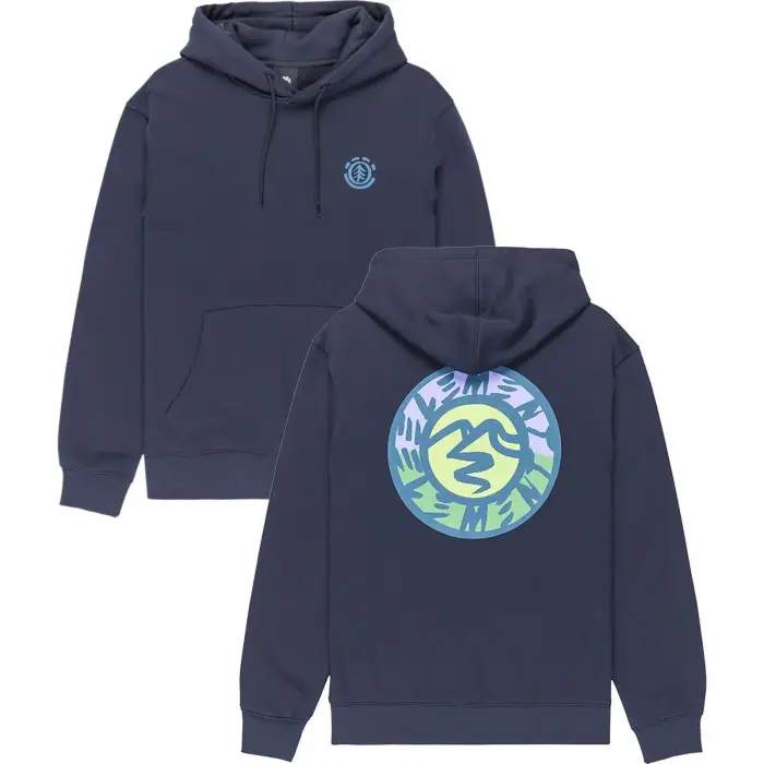 Element Felpa con cappuccio Path Ahead Bleu