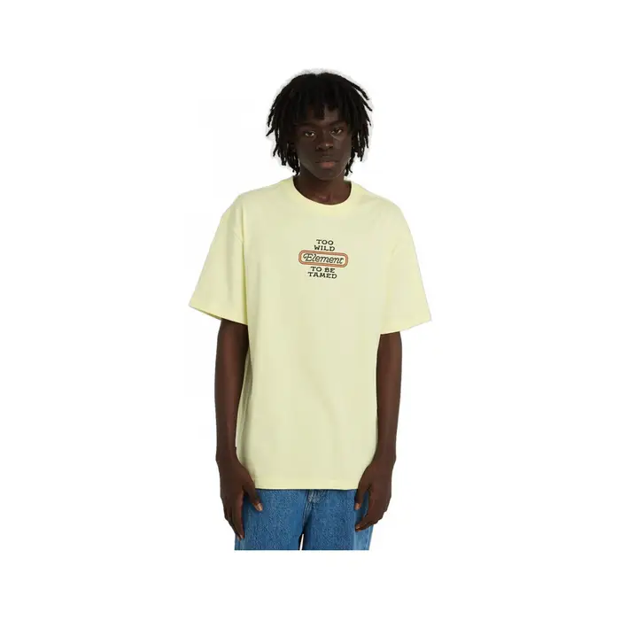 Element T-shirt Too wild Giallo