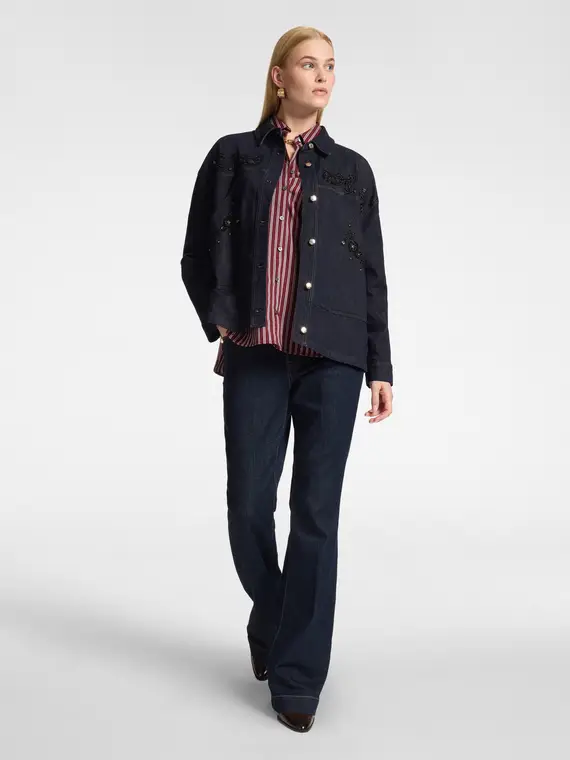 Elena Mirò Jeans flare "Florence" Donna, Blu