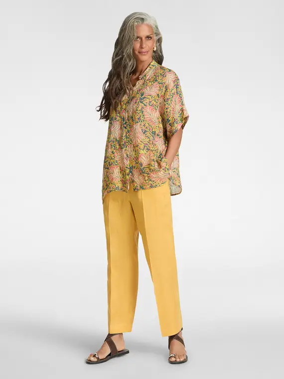 Elena Mirò Pantaloni in lino Donna