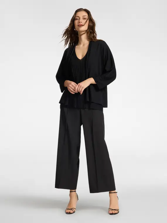 Elena Mirò Pantaloni palazzo Donna, Nero