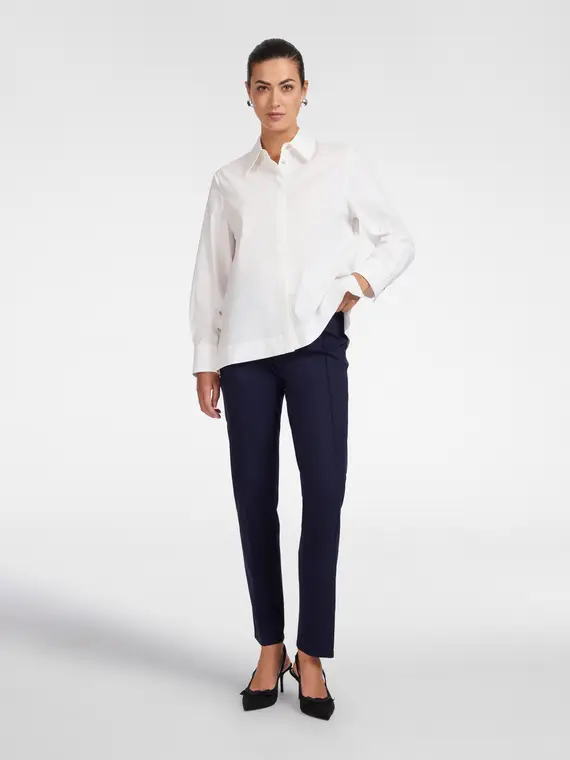 Elena Mirò Pantaloni slim in punto milano Donna, (58 IT)