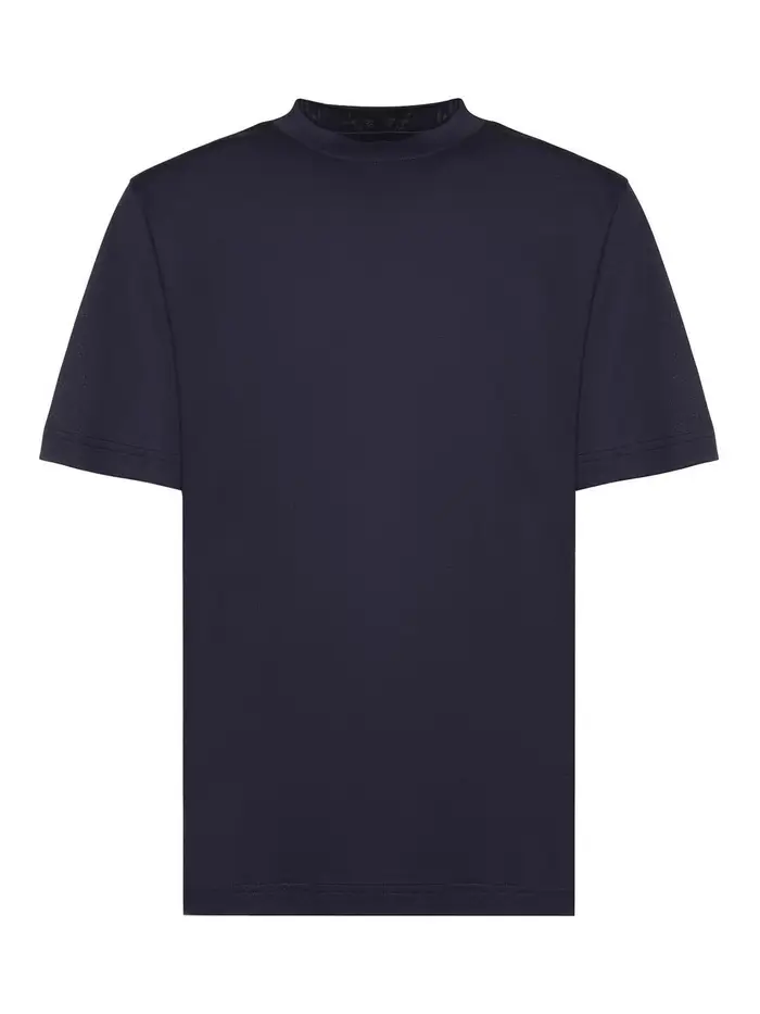 Eleventy Maglietta in cotone Blu