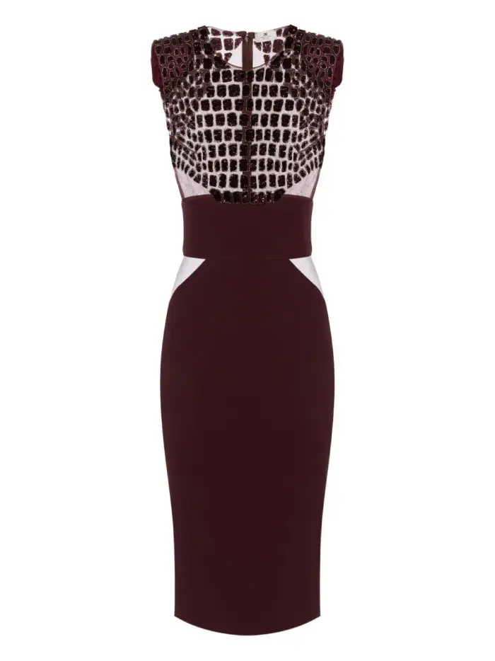 Abito Midi con Paillettes