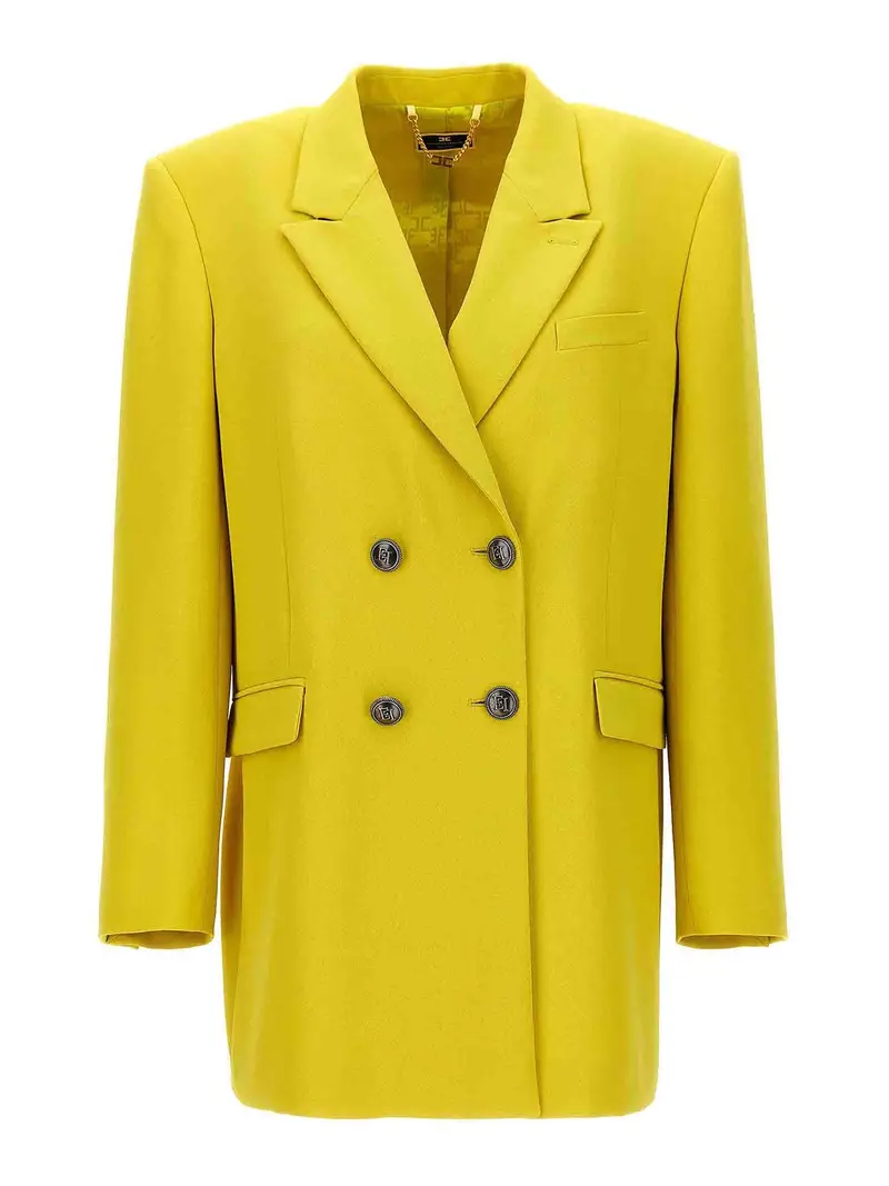 ELISABETTA FRANCHI Blazer Giallo 2589708