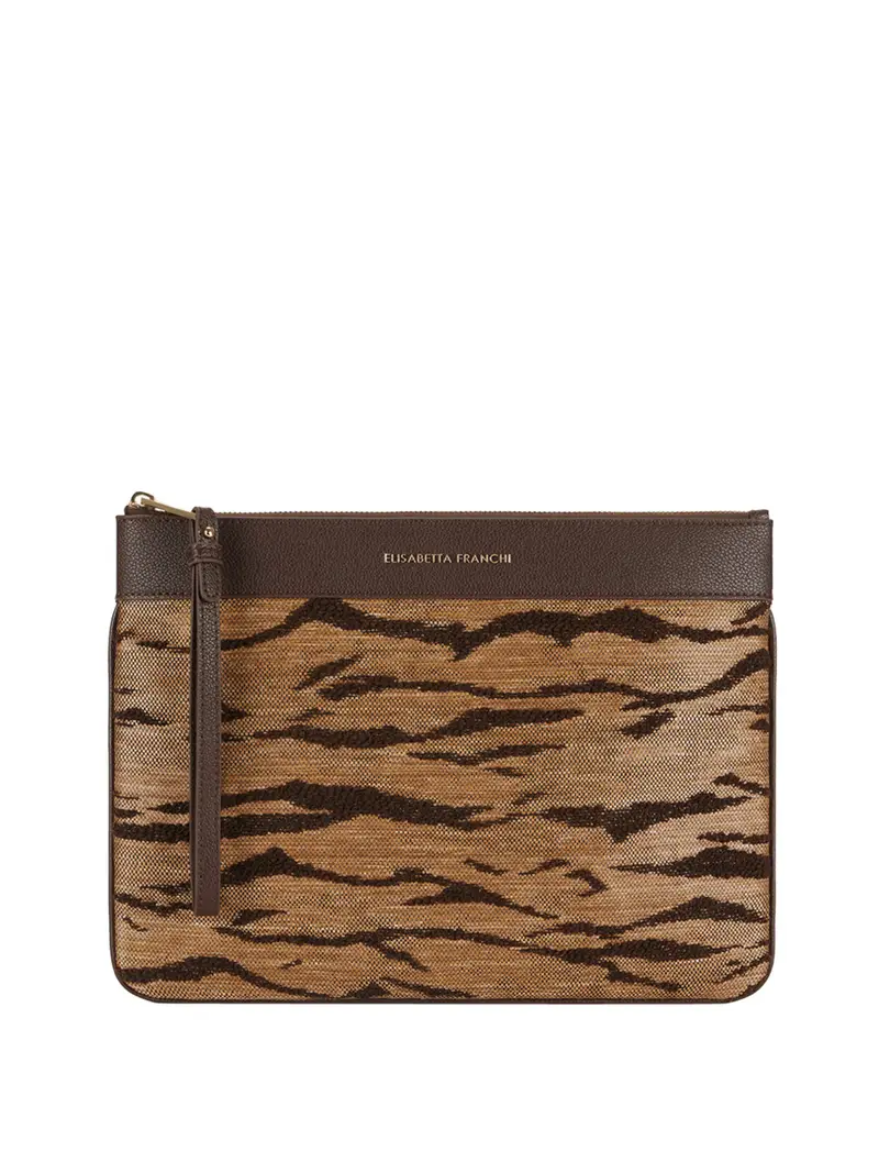ELISABETTA FRANCHI Pochette Donna Marrone 4607979