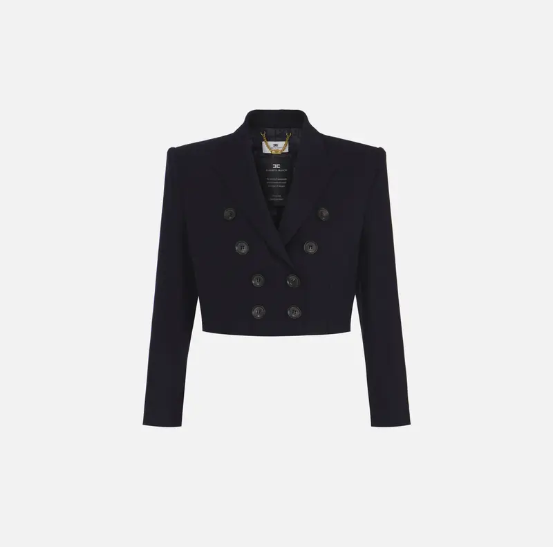 Elisabetta Franchi Giacca in gabardina