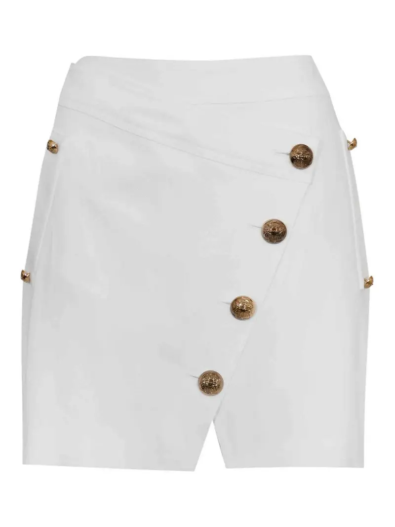 Elisabetta Franchi Minigonna Bianco