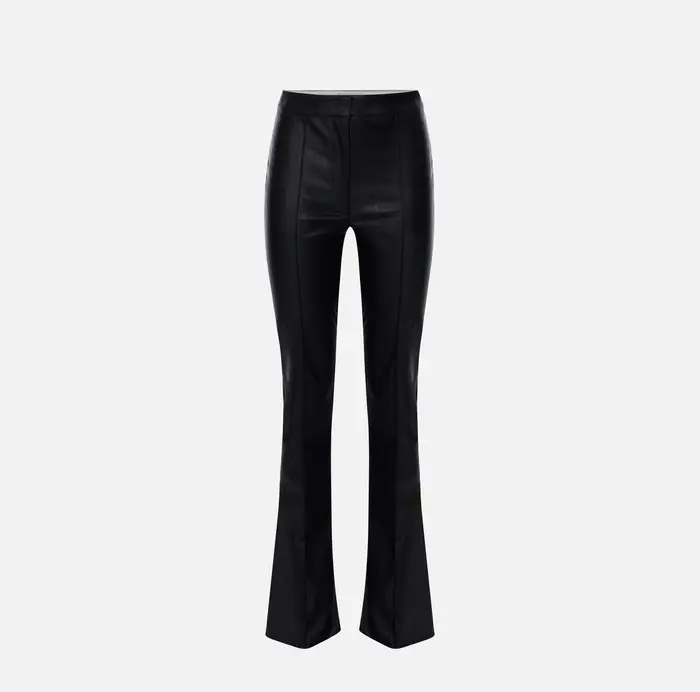 Elisabetta Franchi Pantaloni con nervature Nero