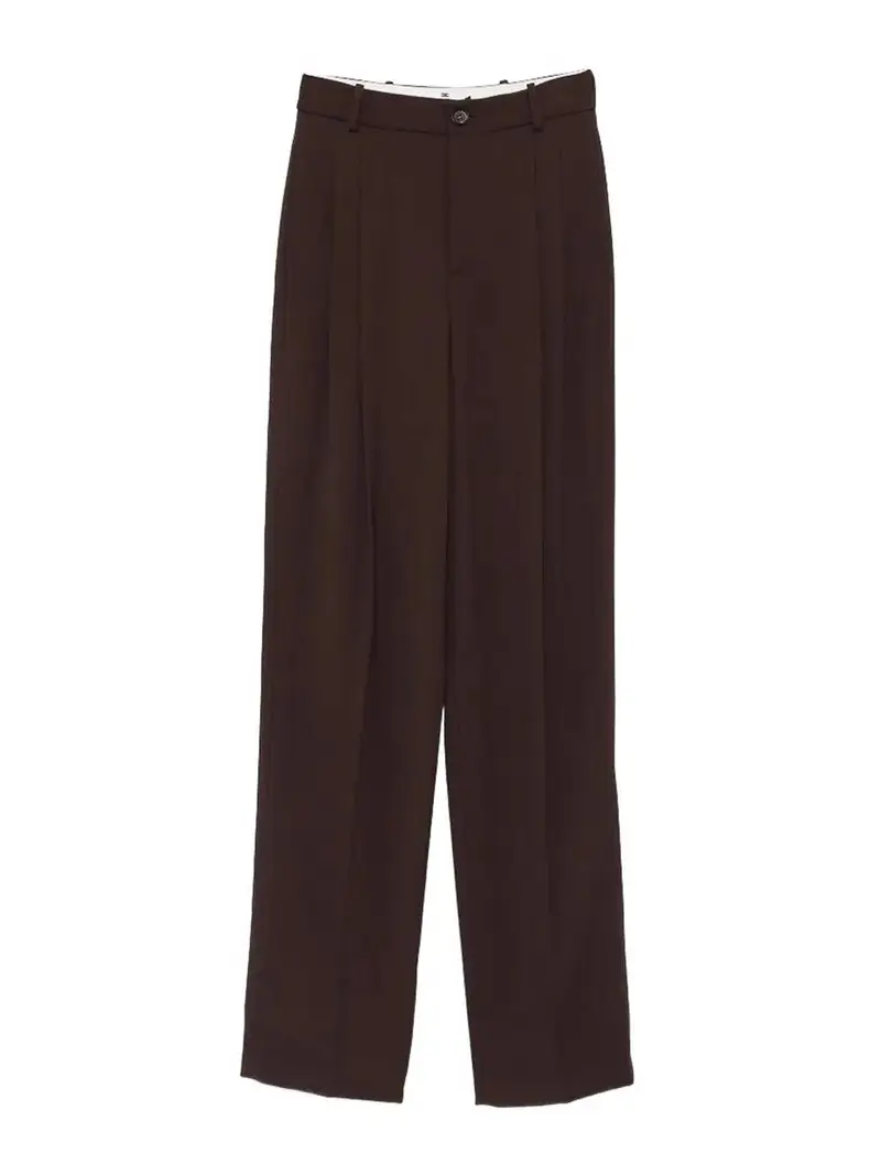 Elisabetta Franchi Pantaloni Marrone
