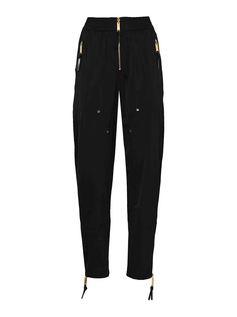 Elisabetta Franchi Pantaloni Over Nero