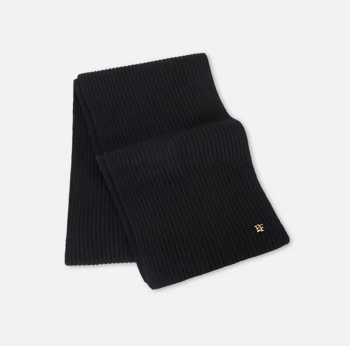 Elisabetta Franchi Sciarpa in cashmere Burro