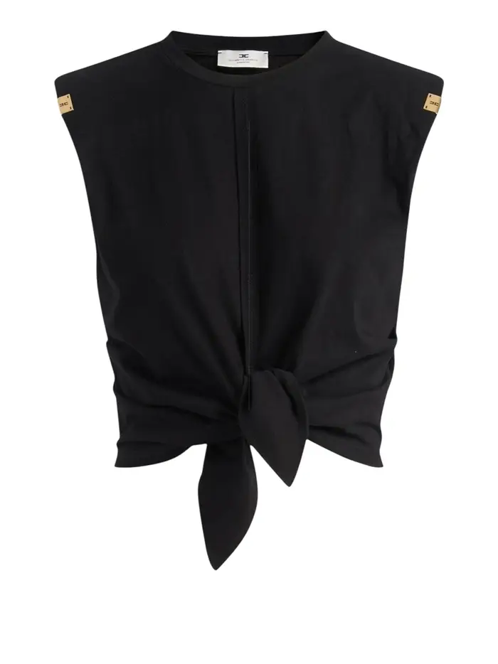 top elisabetta franchi da donna - nero