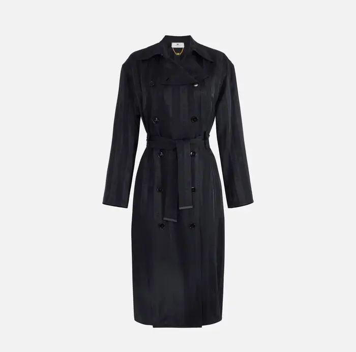 ELISABETTA FRANCHI Trench Nero 5250280