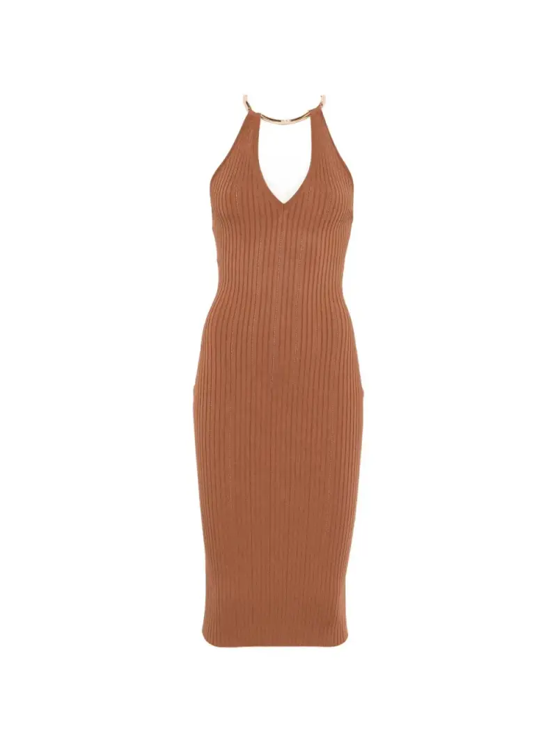 Elisabetta Franchi Vestiti Donna MARRONE