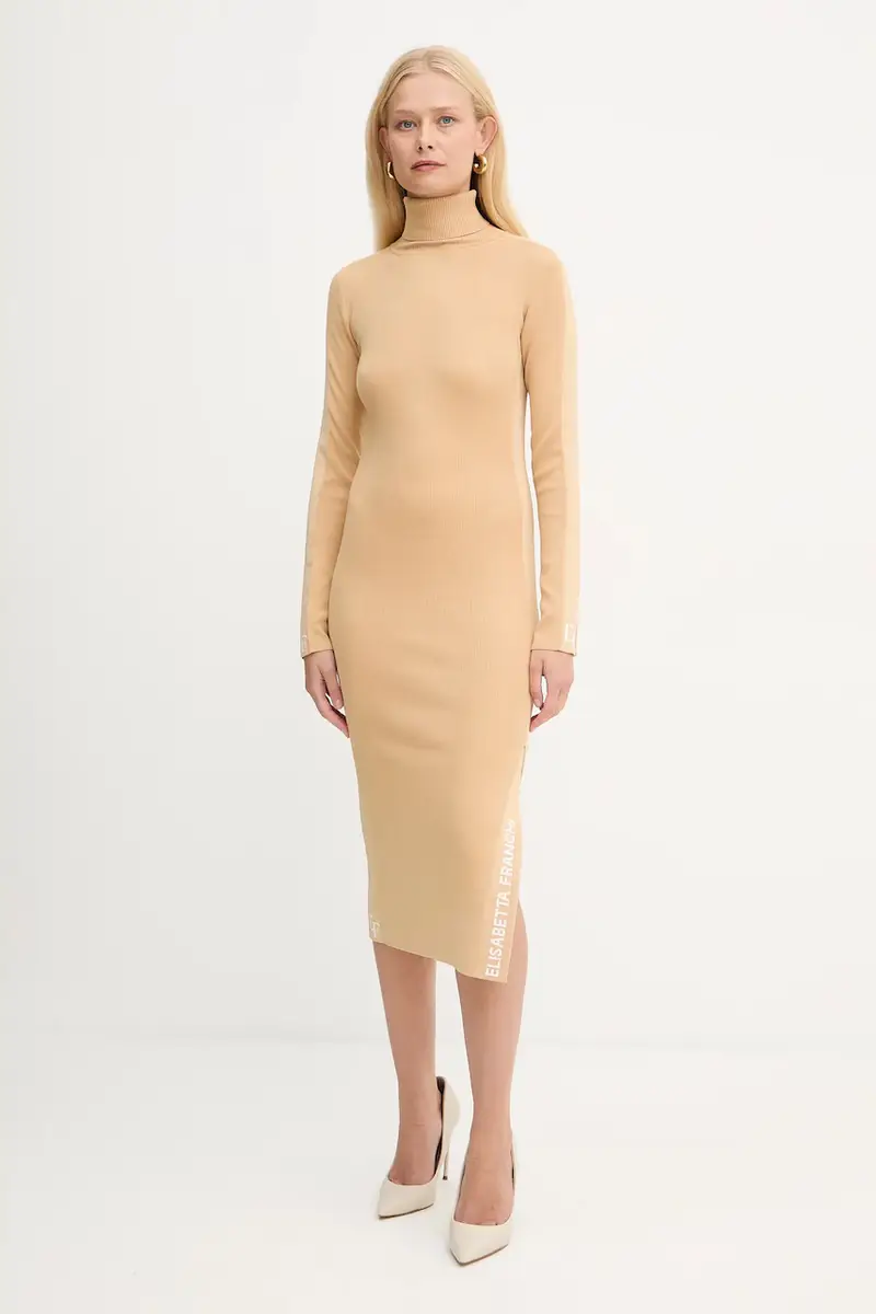 Elisabetta Franchi vestito colore beige AM03S56E2
