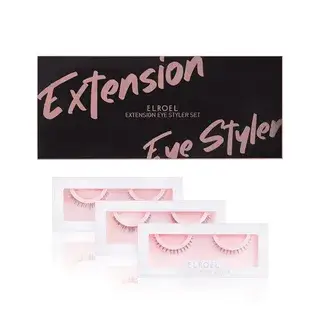 ELROEL Extention Eye Styler Set 10 pcs