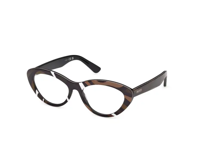 EMILIO PUCCI Donna EP5287 99 Montature da vista Multi-colore Cat Eye Normale