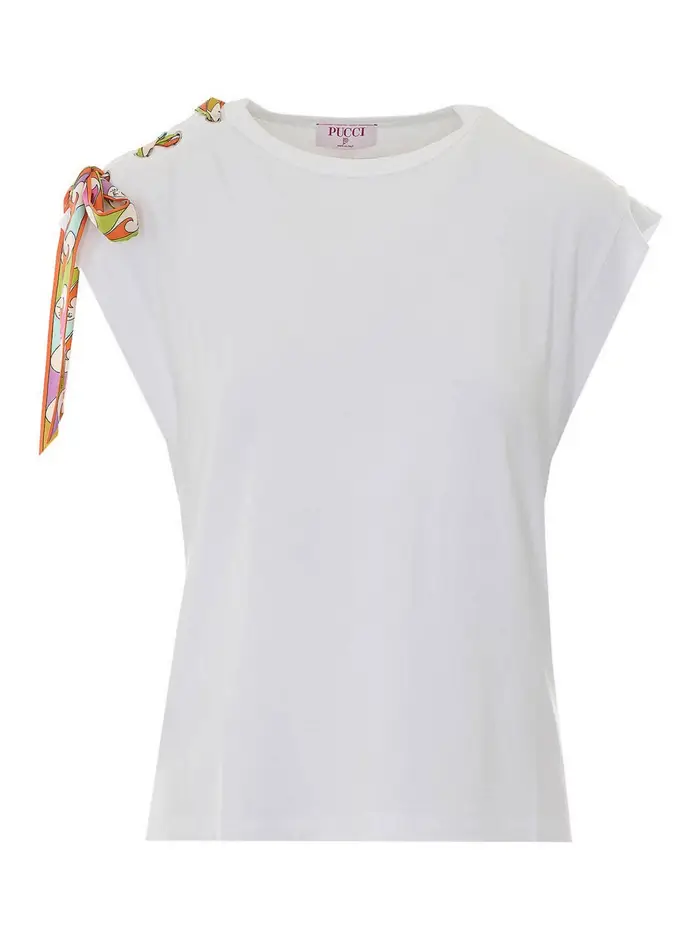 Emilio Pucci Top bianco Pucci