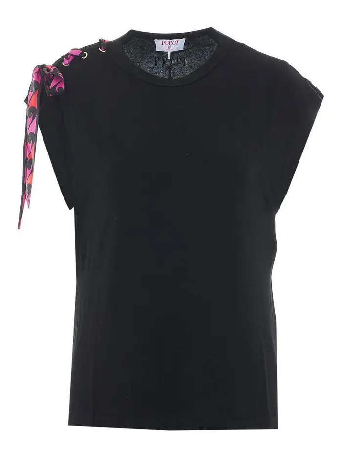 Emilio Pucci Top nero Pucci