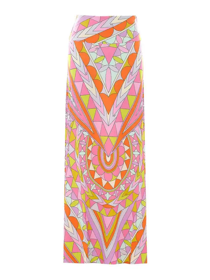 Emilio Pucci Vestito con stampa multicolor Pucci Multicolore