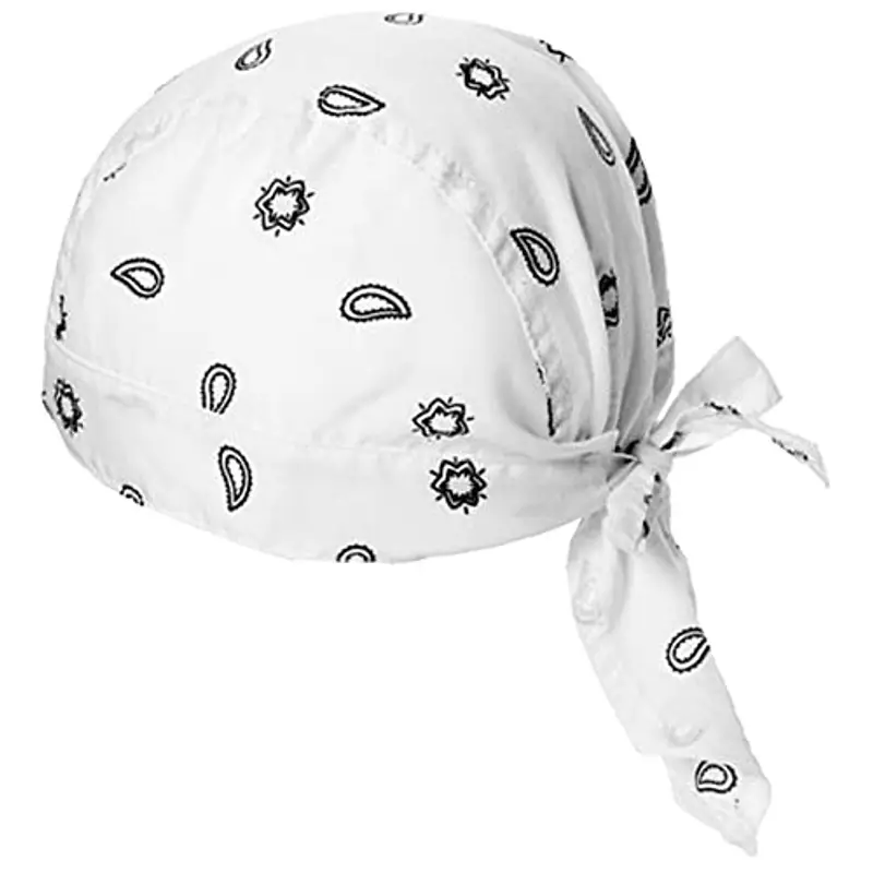 EMMEBi Bandana Bambino Cotone Estivo Bianco