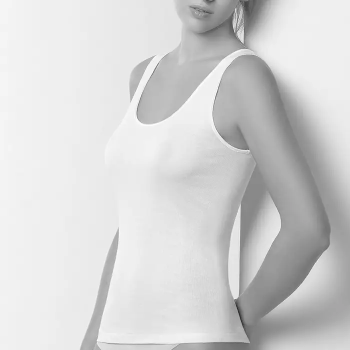 Emmebivi Spalla donna 13832 mbv filo liscia - bianco