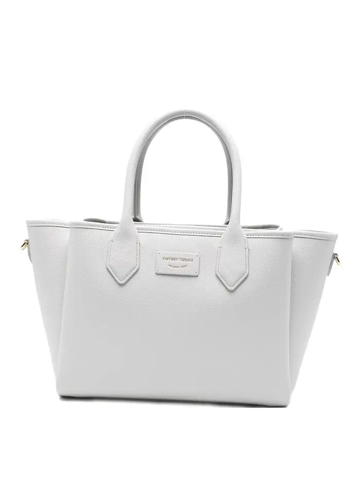 Borsa per la spesa media Grigio Chiaro