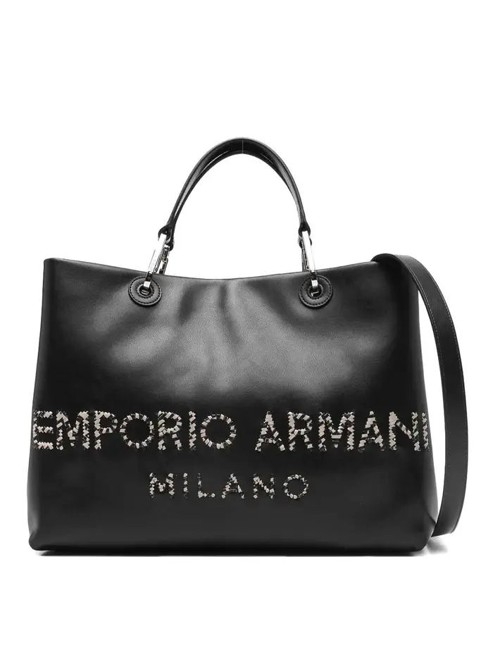 Borsa shopping media Myea Nero