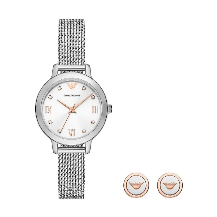 Emporio Armani Combo Orologio Al Quarzo Ar80065set