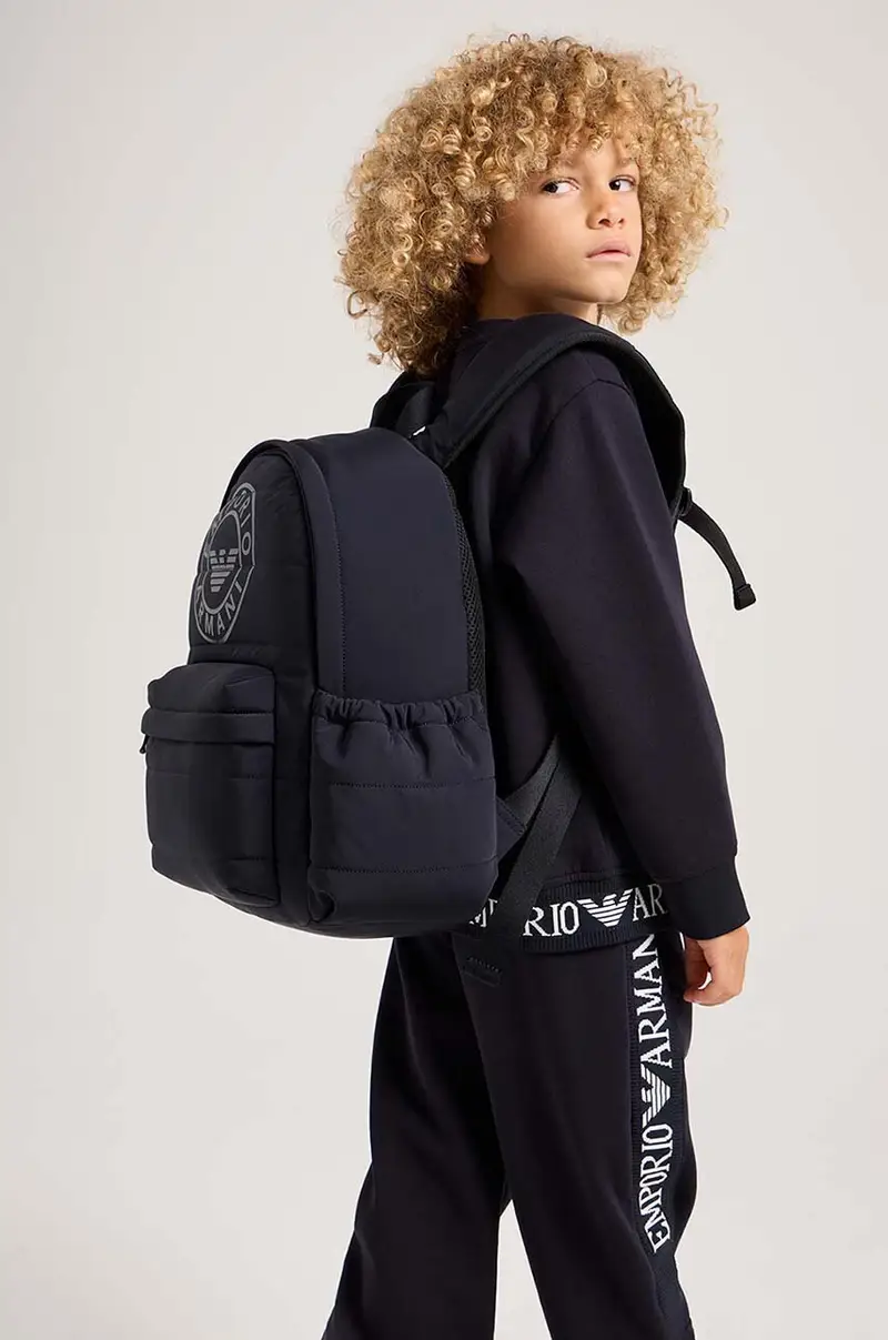 Emporio Armani felpa per bambini Blu navy