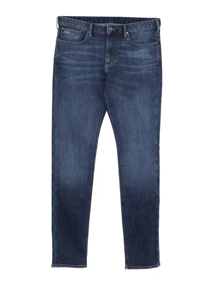 Emporio Armani Jeans in cotone denim Blu