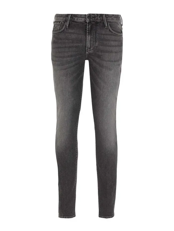 Emporio Armani Jeans in cotone denim Nero