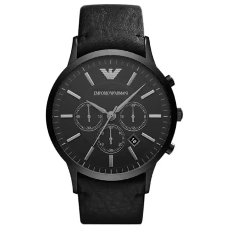 Emporio Armani Orologio Cronografo Quarzo Uomo con Cinturino in Acciaio Inossidabile AR2461